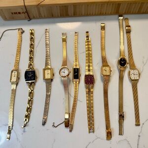 Elegant Gold Watch Collection
